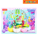 Cogo Blocks Fairy Mermaid's Seashell Garden 625pcs Building Blocks