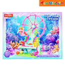 Cogo Blocks Fairy Mermaid's Ceremonial Plaza 300pcs Building Blocks
