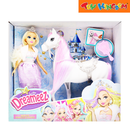 Dreameez Winter Princess & Horse Doll Set
