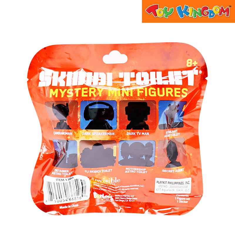 Bonkers Skibidi Toilet Series 2 Mystery Mini Figure