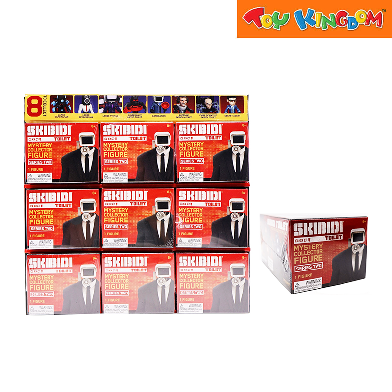 Bonkers Skibidi Toilet Series 2 Mystery Collector Figure