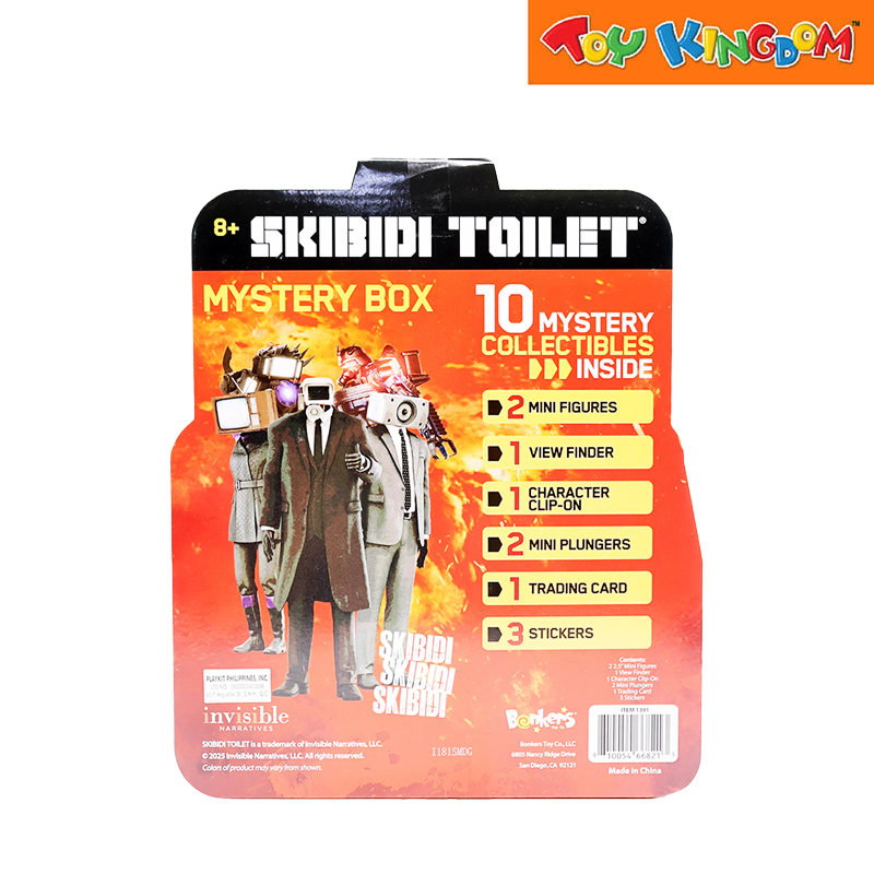 Bonkers Skibidi Toilet Mystery Box