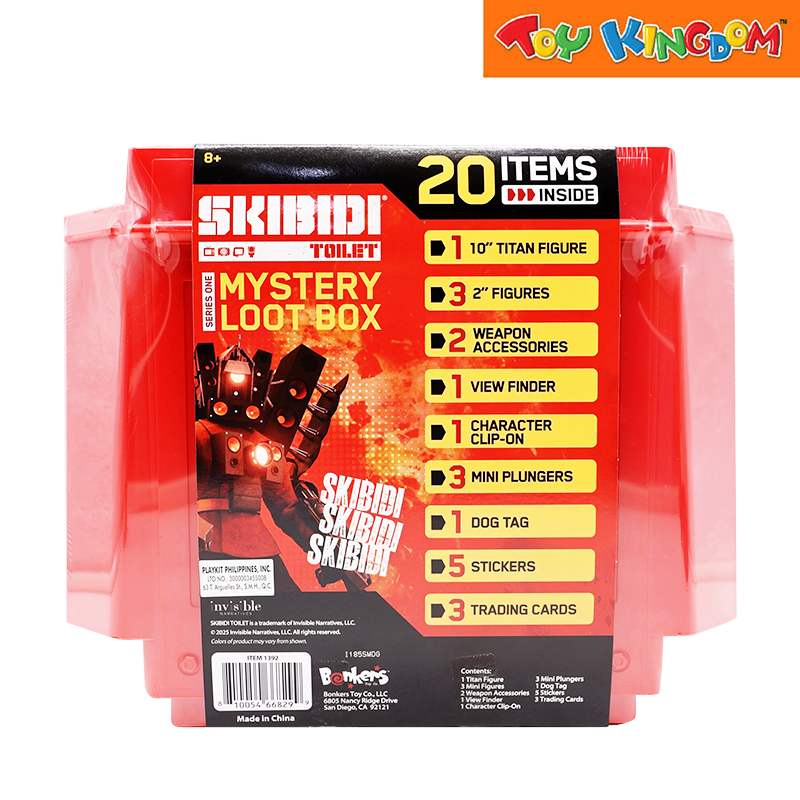 Bonkers Skibidi Toilet Series 1 Mystery Loot Box