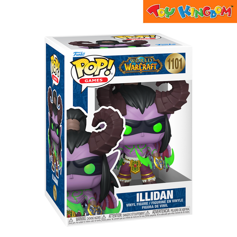 Funko Pop! Games World WarCraft Illidan 1101 Vinyl Figure