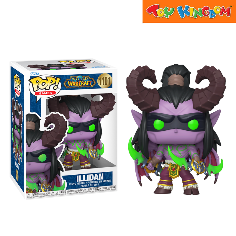 Funko Pop! Games World WarCraft Illidan 1101 Vinyl Figure