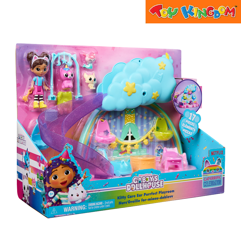 Gabby's Dollhouse Kitty Care Playset