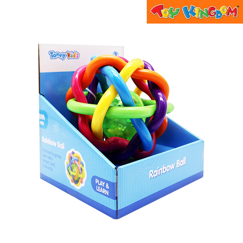 Tanny Kids Play and Learn Rainbow Ball