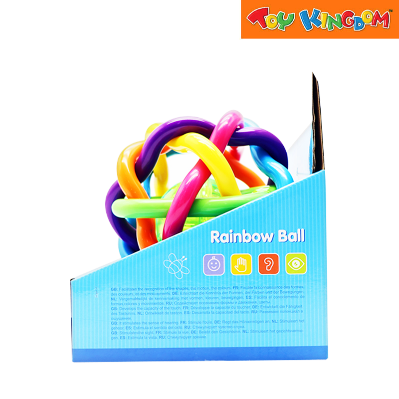 Tanny Kids Play and Learn Rainbow Ball