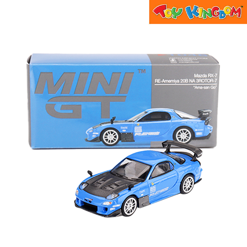 Mini GT Mazda RX-7 RE-Amemiya 20B NA 3ROTOR-7 
“Ama-san Go”