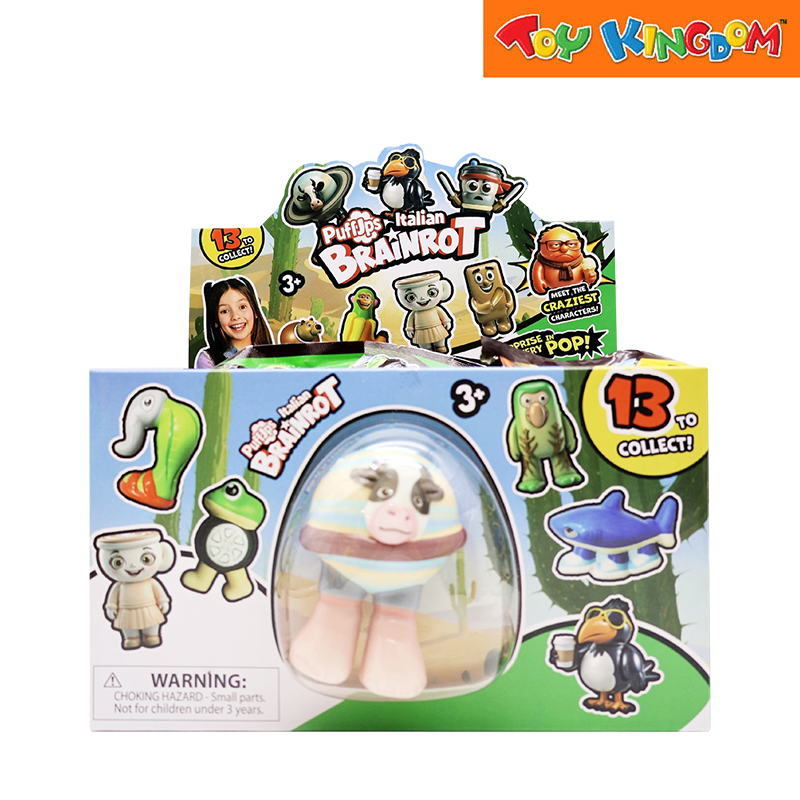 Teamtoys Brainrot Magic Squeeze Collectible Figure