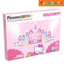 Picasso Tiles Hello Kitty Tiles 54 pcs Building Set