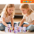 Picasso Tiles Kuromi Magnetic Puzzle Cubes 12 pcs Theme Set