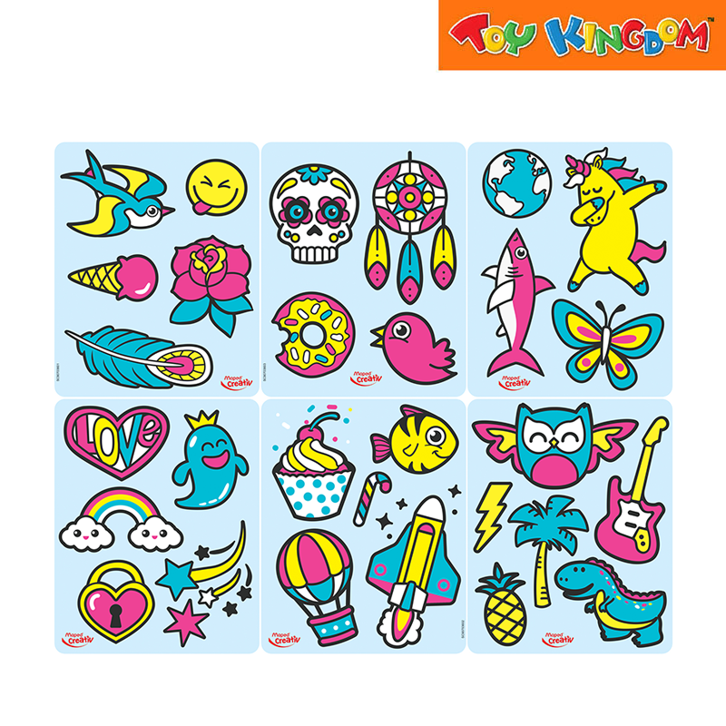 Maped Creativ Window Stickers Craft Kit