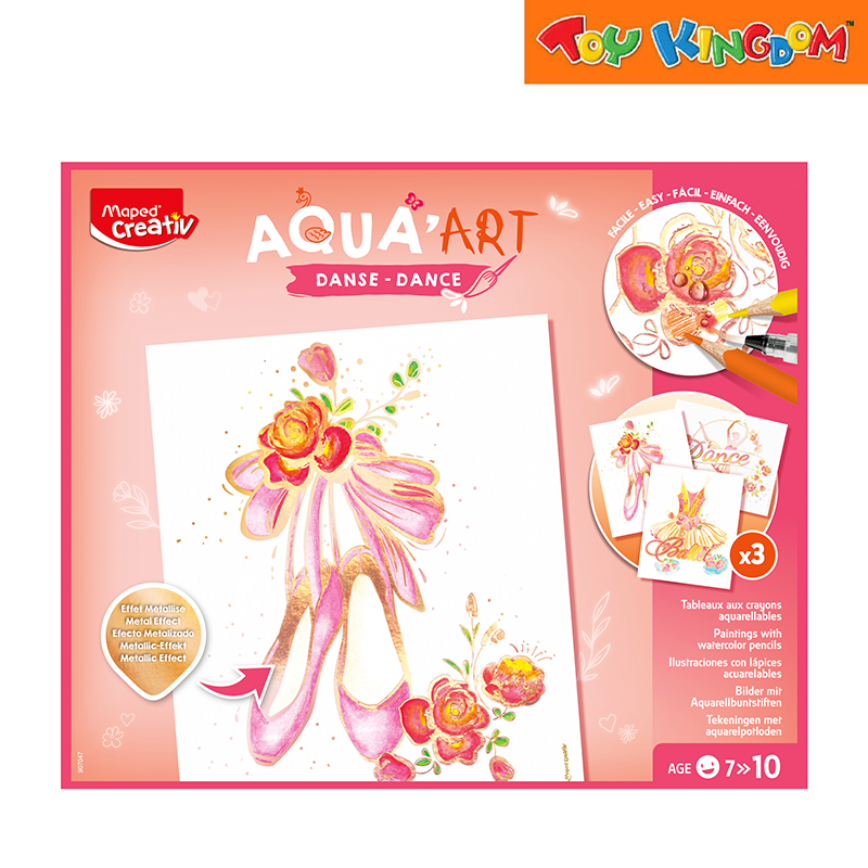 Maped Creativ Aqua'Art Dance Watercolor Painting Set