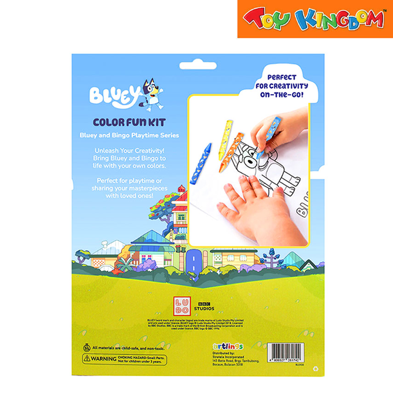 Totsafe Bluey Color Fun Kit