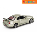 Mini GT Nissan Skyline GT-R (R34) V-Spec II Nür Millenium Jade Die-cast Car