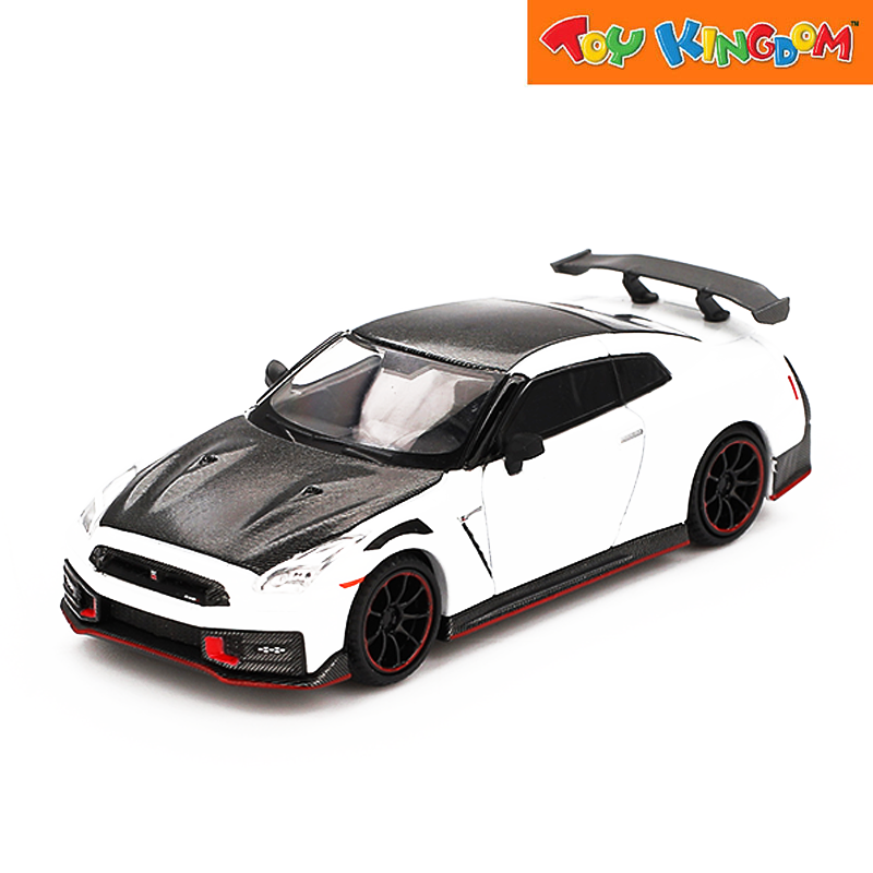 Mini GT Nissan GT-R Nismo 2024 Brilliant White Pearl Die-cast Car