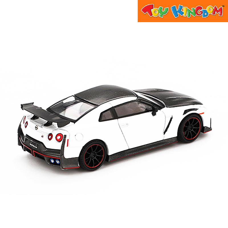 Mini GT Nissan GT-R Nismo 2024 Brilliant White Pearl Die-cast Car