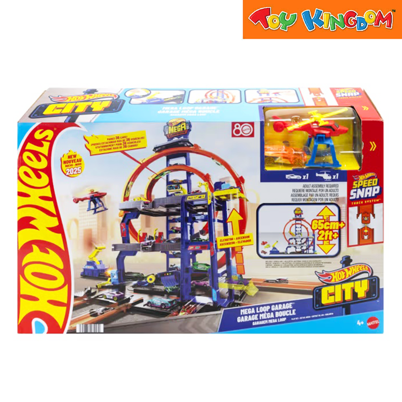 Hot Wheels City Mega Loop Garage