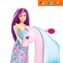 Barbie Doll & Fantasy Unicorn Set