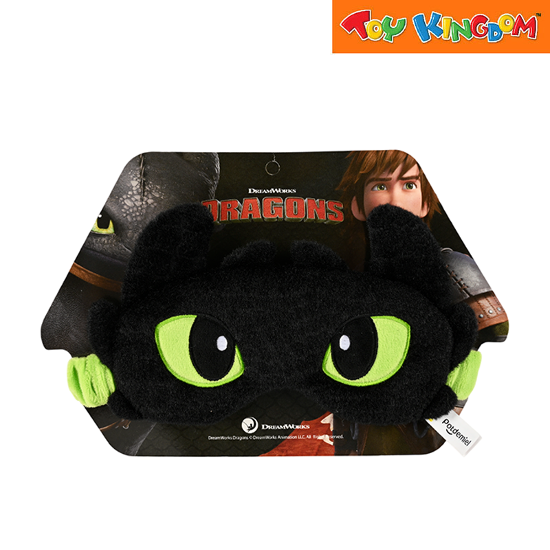 How To Train Your Dragon How To Train Your Dragon Night Fury Plush Eye Mask