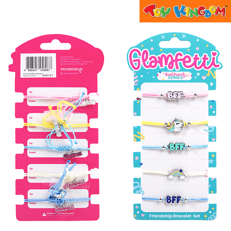 Glamfetti Best Friends Series 5pcs Bracelet Set Kids Jewelry