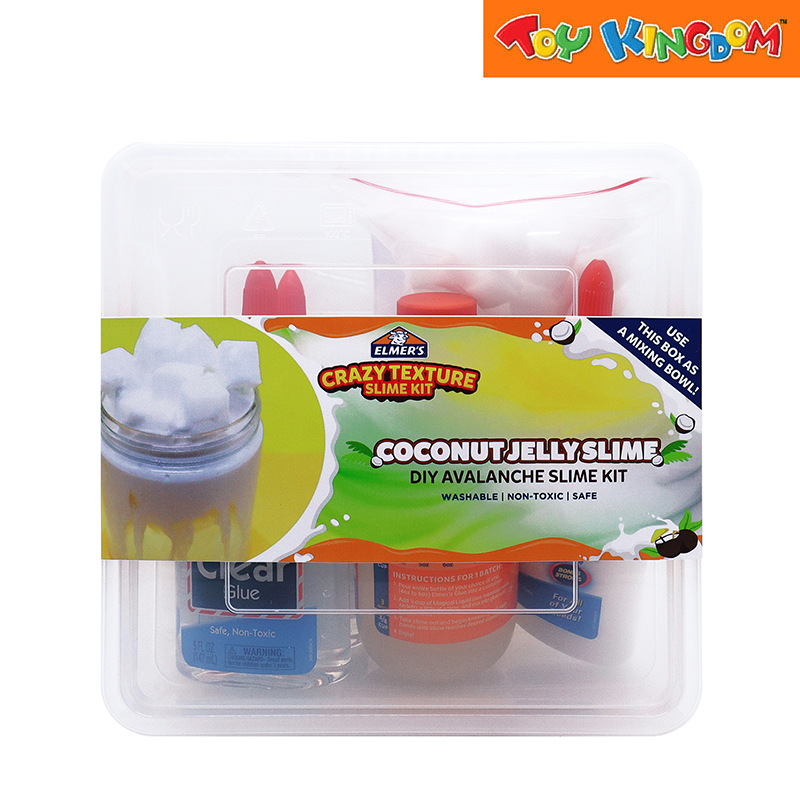 Elmer's Crazy Texture Slime Kit - Coconut Jelly Slime