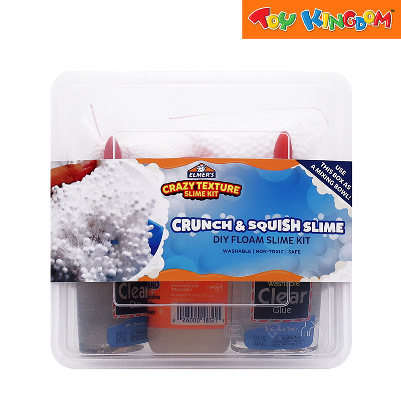 Elmer's Crazy Texture Slime Kit - Crunch and Squish Slime