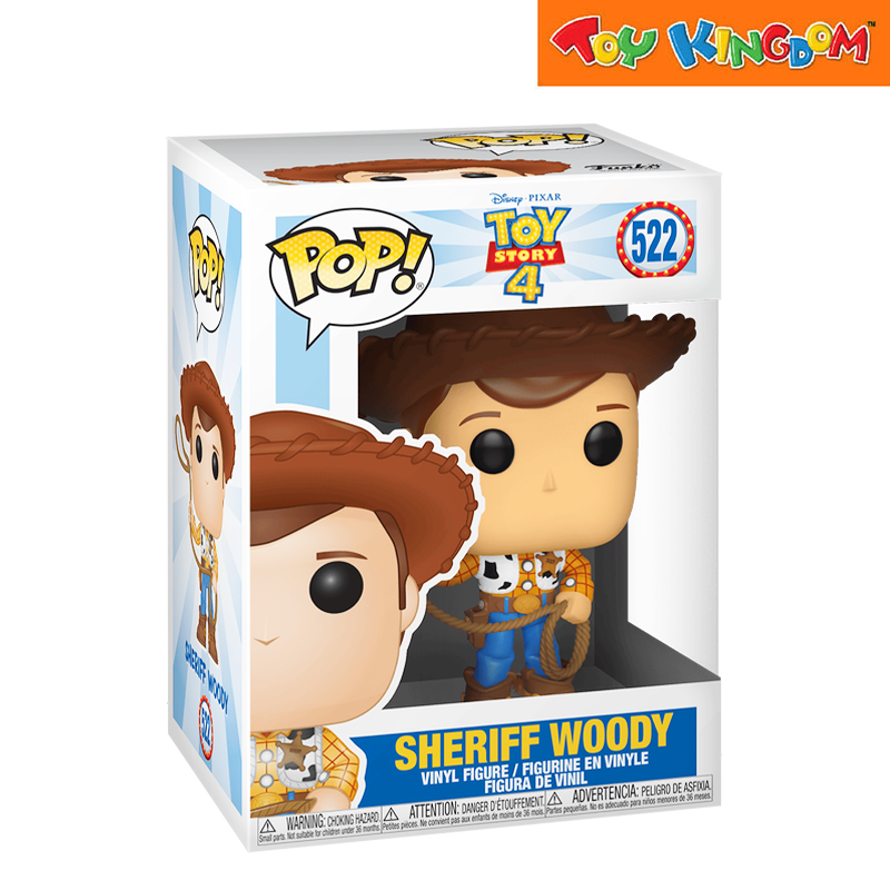 Funko Pop! Disney Toy Story 4 Sheriff Woody 522 Vinyl Figure