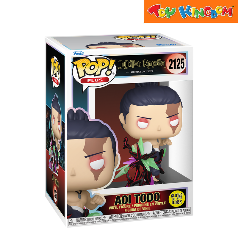 Funko Pop! Plus Jujutsu Kaisen Shibuya Incident Aoi Todo 2125 Glows In The Dark Vinyl Figure