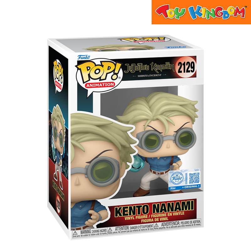 Funko Pop! Animation Jujutsu Kaisen Shibuya Incident Kwento Nanami 2129 Vinyl Figure