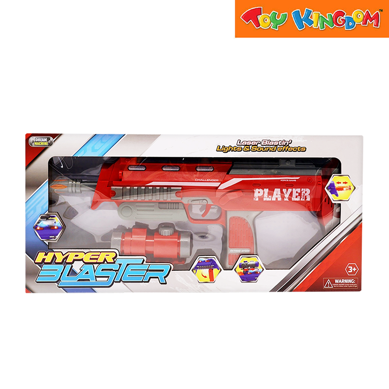 Dream Machine Hyper Blaster Laser Blastin with Lights & Sound Effects