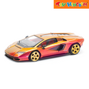 Pop Race Lamborghini Lamborghini Countach Lpi 800-4 Blu Hal 1:64 Car Model