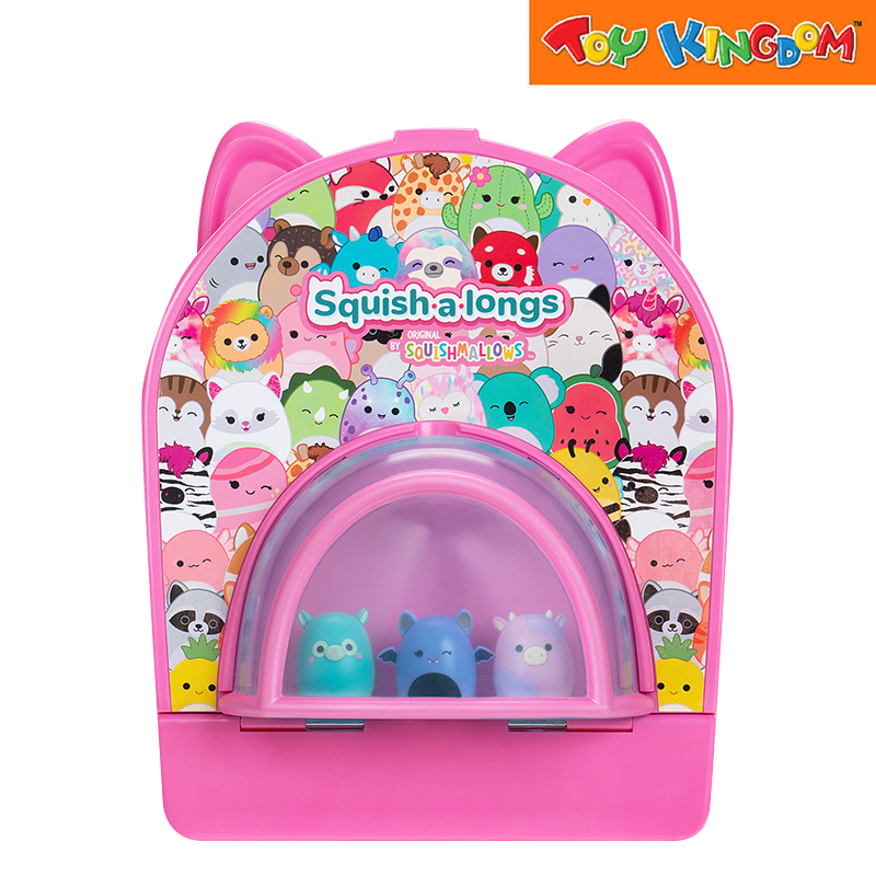 Squishmallows Squish A Longs Party Pack On The Go Playset