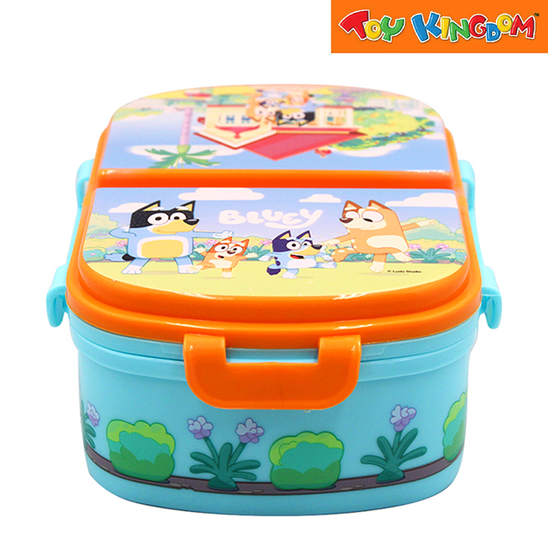 Totsafe Bluey Bluey 3-Partition Lunch Box 1000mL