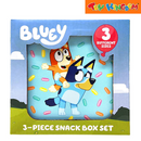 Totsafe Bluey 3-piece Snack Box Set