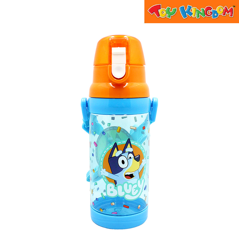 Totsafe Bluey Plastic Water Bottle with Strap 500mL