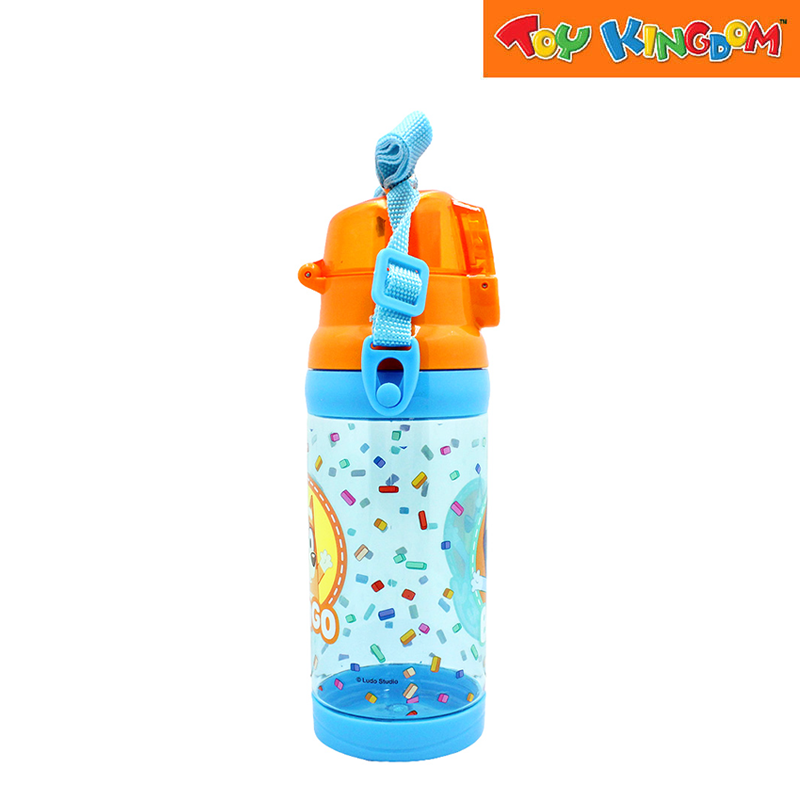 Totsafe Bluey Plastic Water Bottle with Strap 500mL