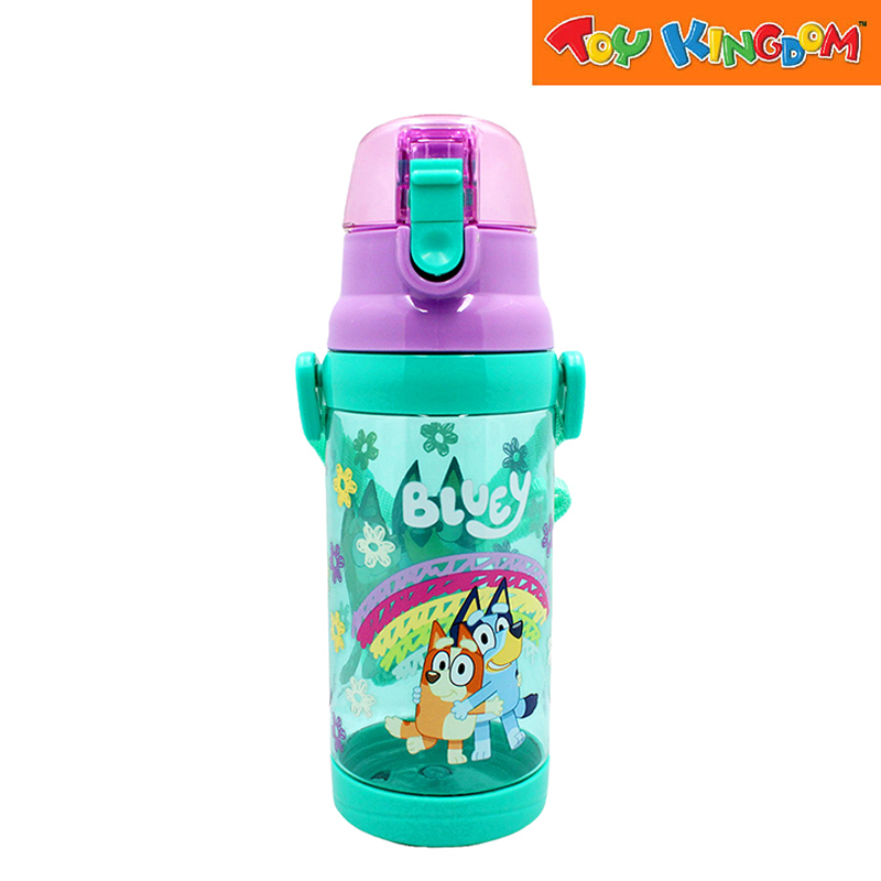Totsafe Bluey Plastic Water Bottle with Strap 500mL