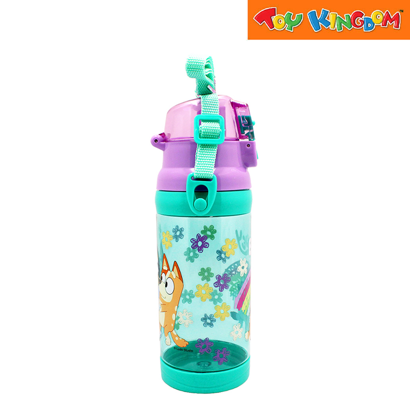 Totsafe Bluey Plastic Water Bottle with Strap 500mL