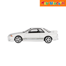 Mini GT Nissan Skyline GT-R (R32) VeilSide Combat C-I White Die-cast Car