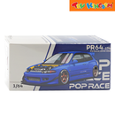 Pop Race Honda Pandem Civic EG6 With Open Hood 1:64 Car Model
