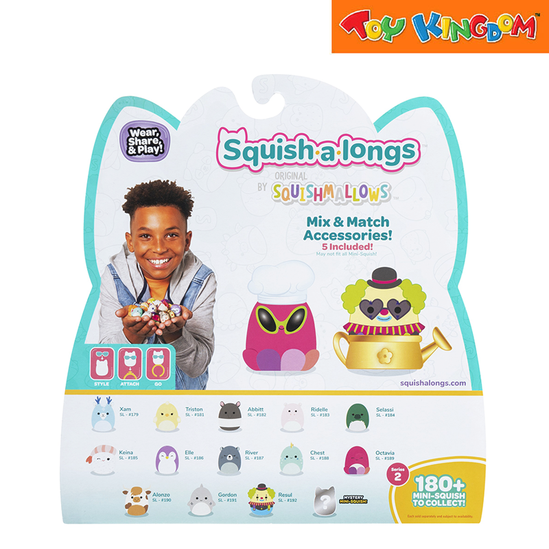 Squishmallows Squish A Longs 14pcs Mystery Mini Squish Series