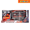 Dream Machine Fire Engine Speed Garage Toy Set