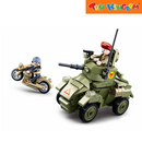 Sluban Army English Armored Vehicle Building Block Set