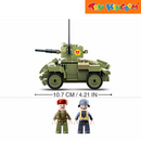 Sluban Army English Armored Vehicle Building Block Set
