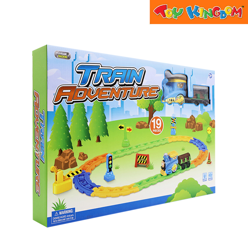 Adventure Train Set Dream Machine Train Adventure 19pcs Toy Train Set – Toy Kingdom