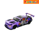 MSZ 1:24 Scale BMW M4 GT3 Purple Graffiti WASA Design Racing Livery Die-cast Model Car