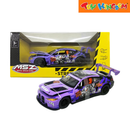 MSZ 1:24 Scale BMW M4 GT3 Purple Graffiti WASA Design Racing Livery Die-cast Model Car