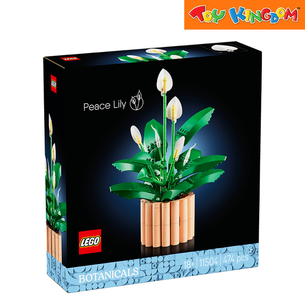 lily flower lego set LEGO Botanicals 11504 Peace Lily 474 pieces Building Blocks – Toy Kingdom